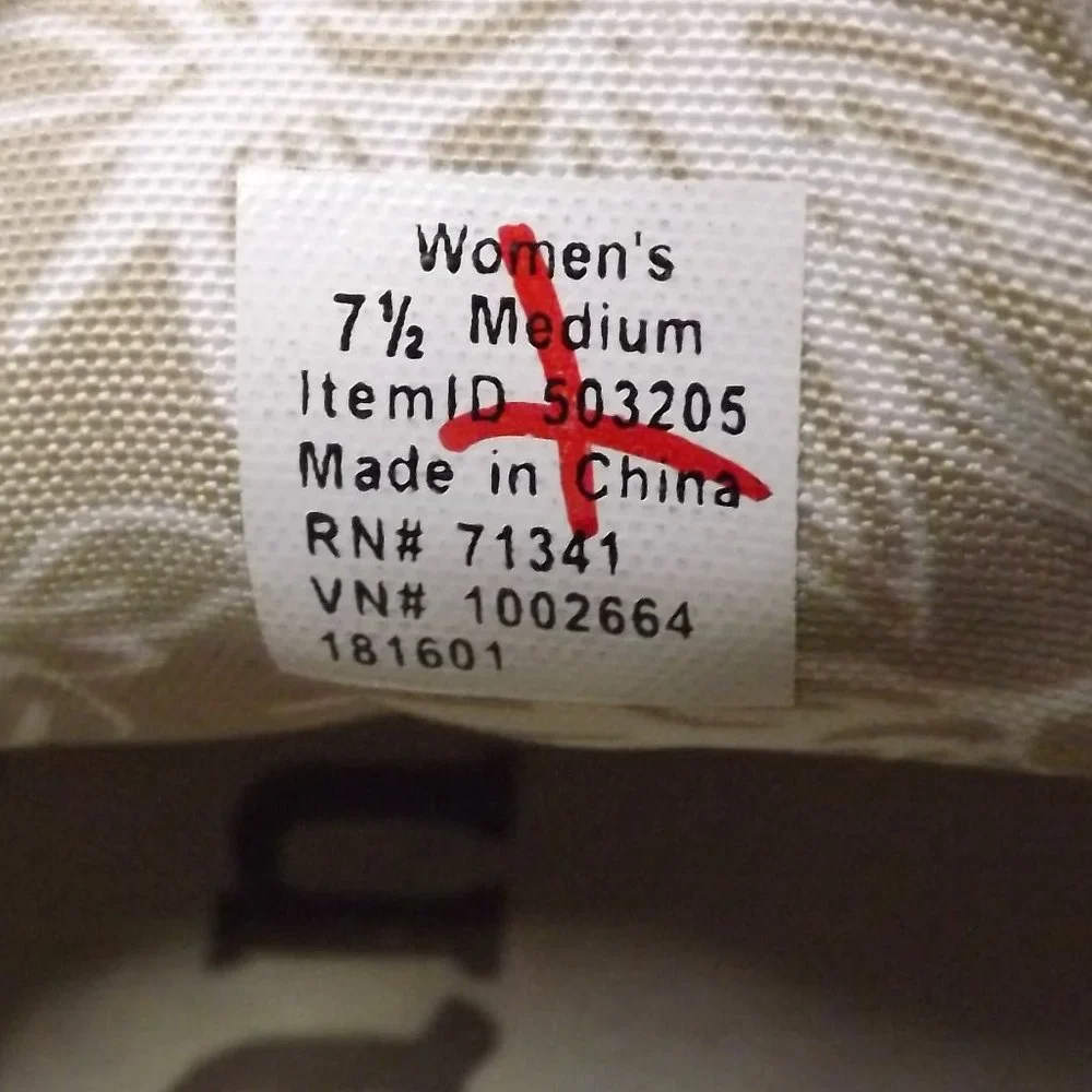 (VGUC) L.L. Bean Canvas Shoe- Women's 7.5M - Picture 11 of 13